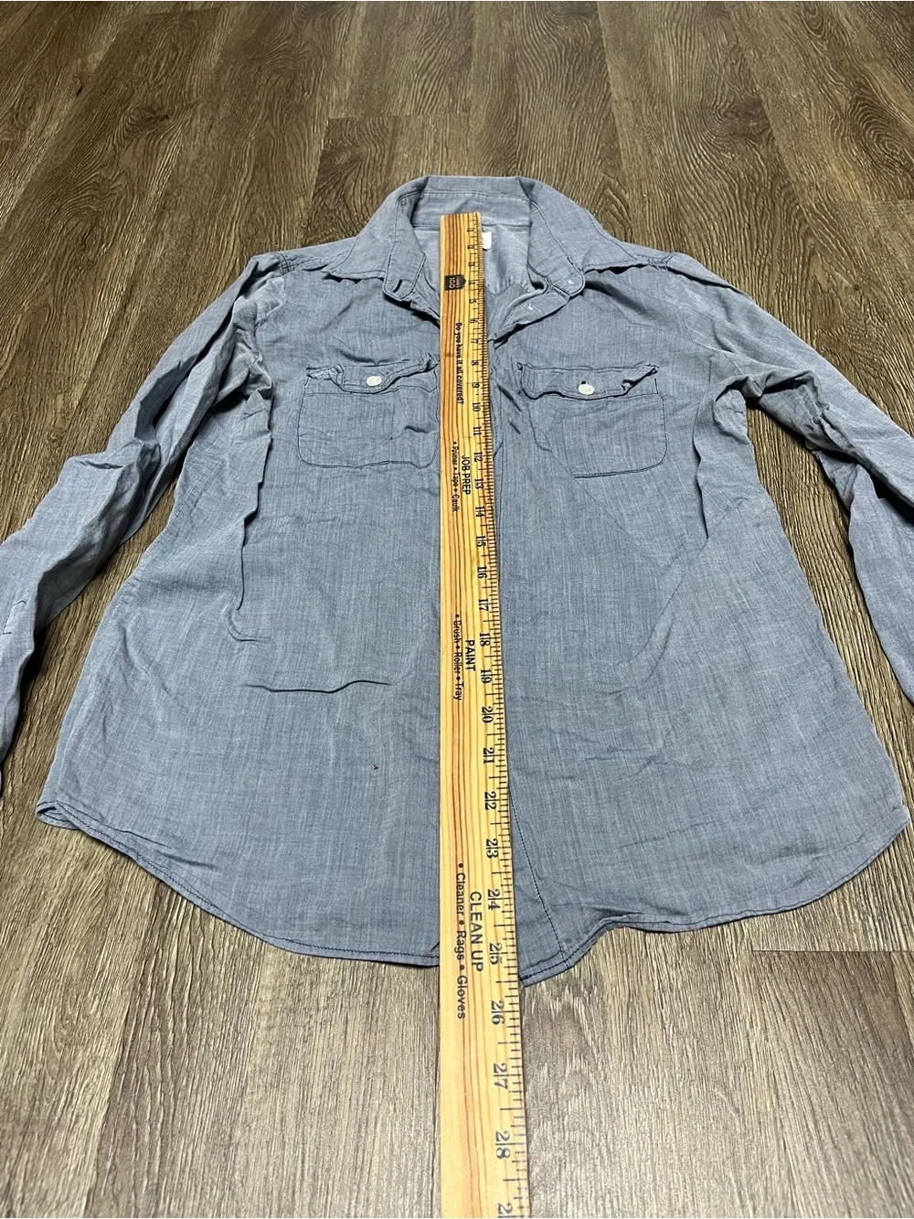 J. Crew Women’s Size Small Light Blue Button-Down Workwear Shirt